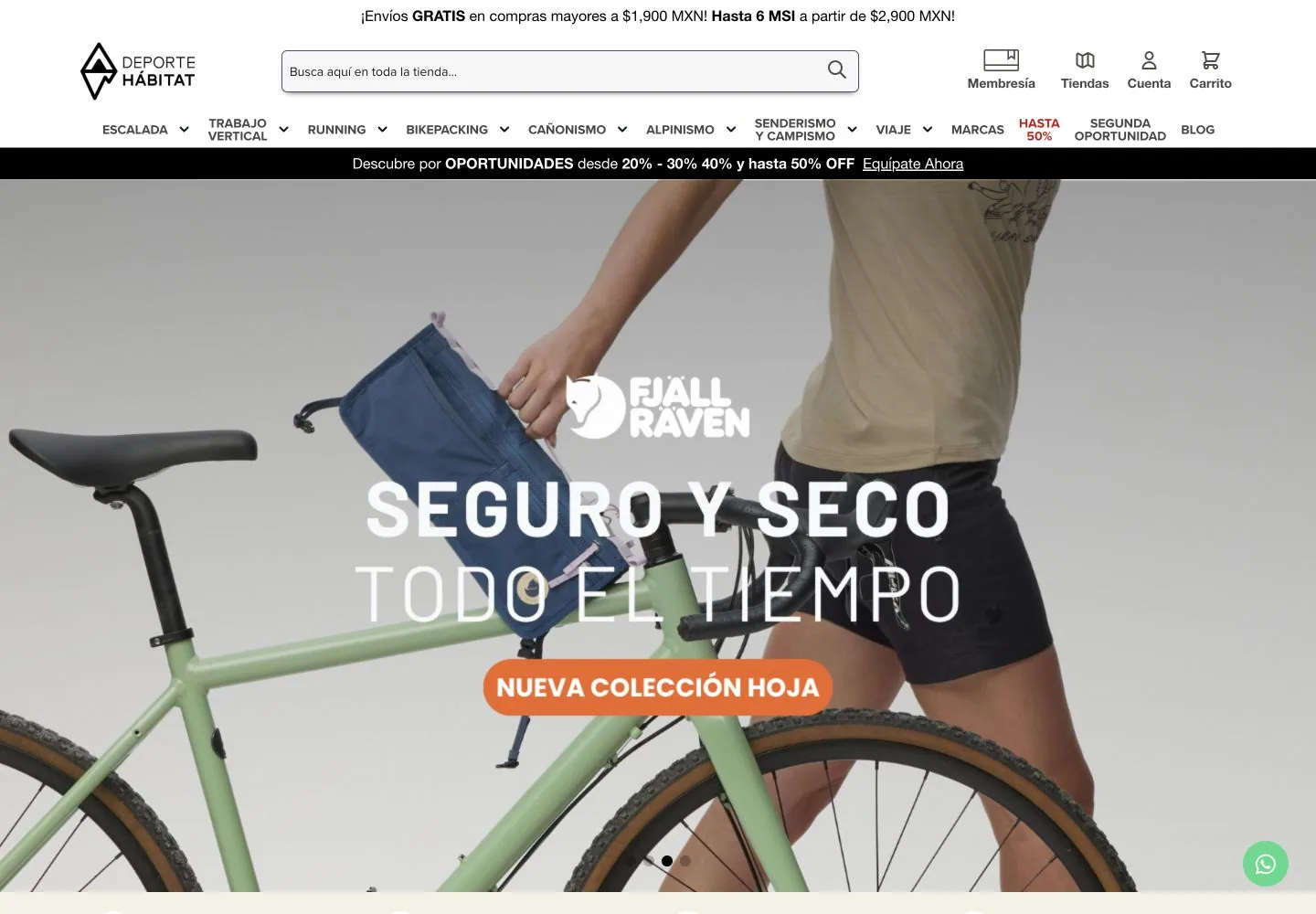 Deporte Hábitat · escritorio