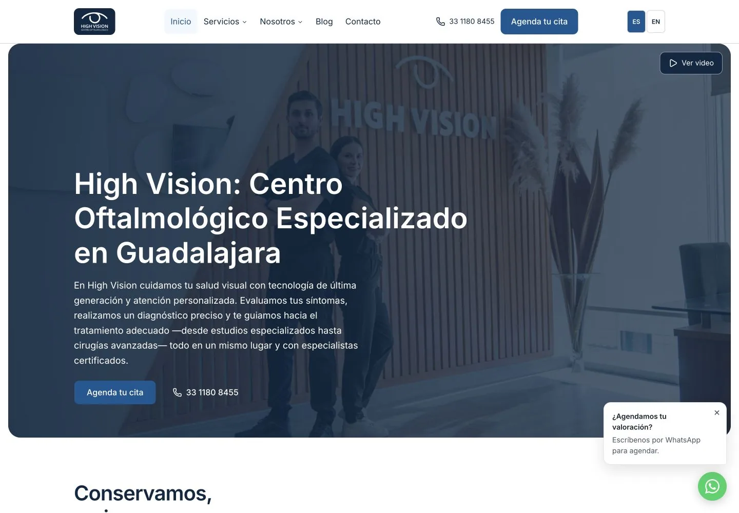 High Vision · escritorio
